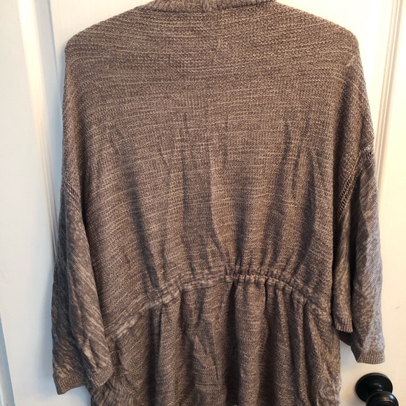 Brown/taupe Lululemon cardigan - Picture 2 of 3